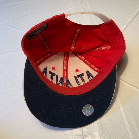 Atlanta KB Ethos Snapback Flat Brim Cap Hat - Picture 4 of 6